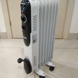 Масляный обогреватель РЕСАНТА ОМПТ- 7Н [67/3/3] 1,5кВт, 370?140?650, 5 секций